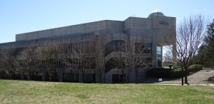 The physics building at Rutgers.