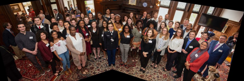 A group photo of 2018 CFSA Scholars